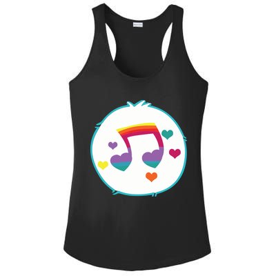 Heart Song Bear Halloween Costume Ladies PosiCharge Competitor Racerback Tank