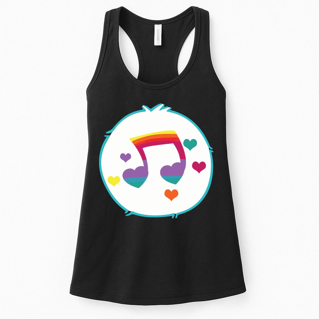 Heart Song Bear Halloween Costume Womens Tank Top