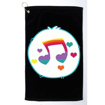 Heart Song Bear Halloween Costume Golf Towel