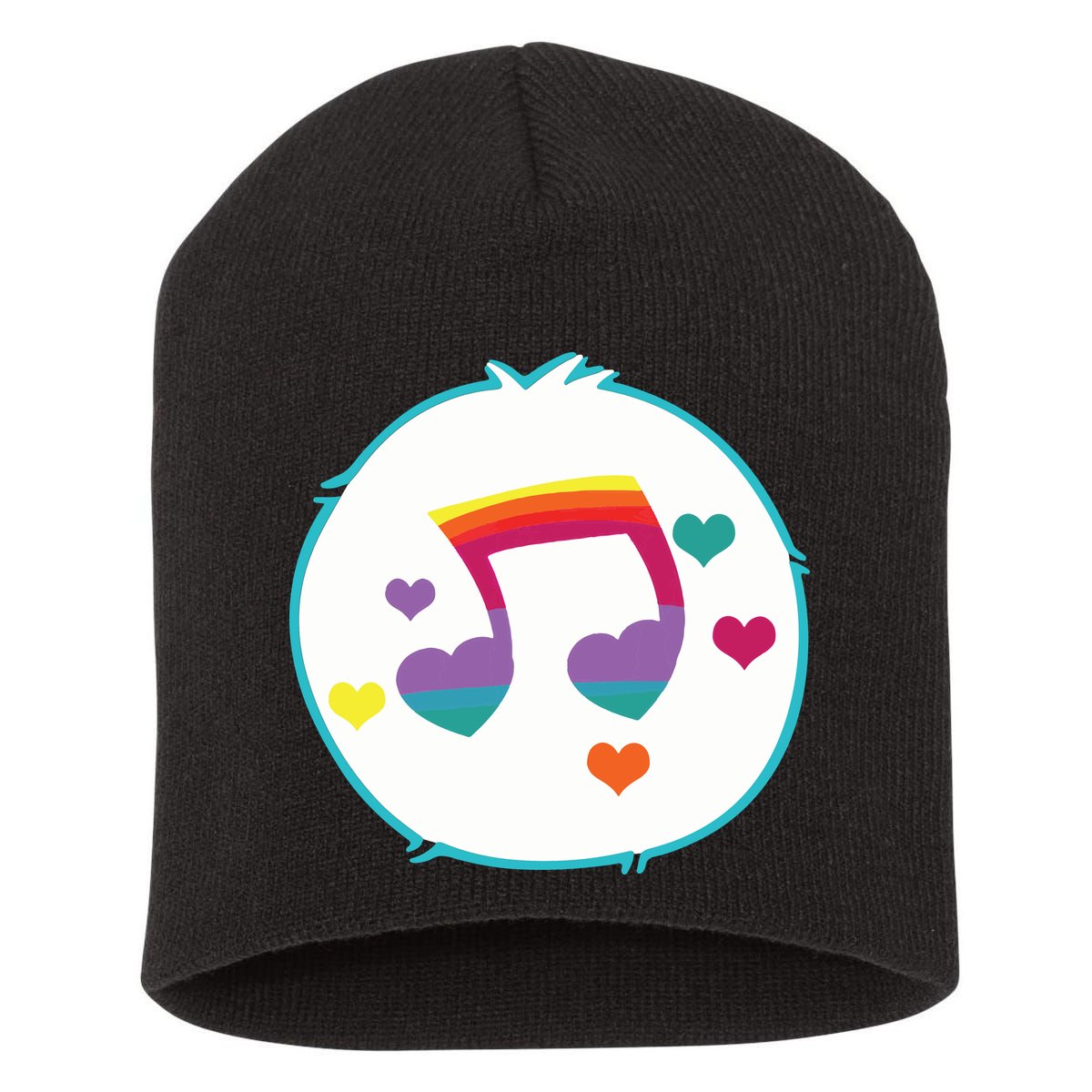 Heart Song Bear Halloween Costume Short Acrylic Beanie