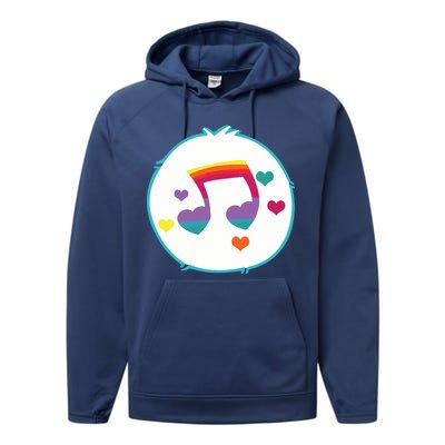 Heart Song Bear Halloween Costume Performance Fleece Hoodie