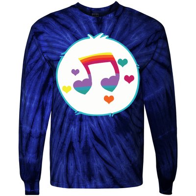 Heart Song Bear Halloween Costume Tie-Dye Long Sleeve Shirt