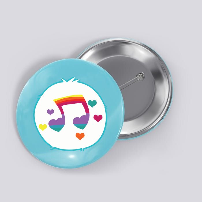 Heart Song Bear Halloween Costume Button