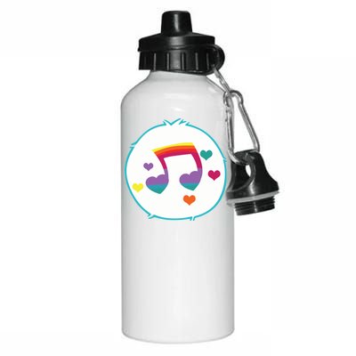 Heart Song Bear Halloween Costume Aluminum Water Bottle