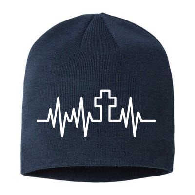 Heartbeat Cross Sustainable Beanie