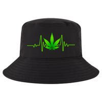 Heartbeat Weed Pulse Cool Comfort Performance Bucket Hat