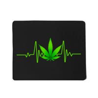 Heartbeat Weed Pulse Mousepad