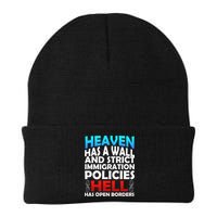 Heaven Has A Wall Hell Has Open Borders Beanie