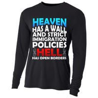 Heaven Has A Wall Hell Has Open Borders Cooling Performance Long Sleeve Crew