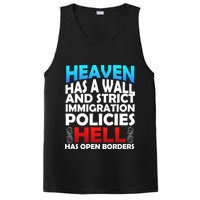 Heaven Has A Wall Hell Has Open Borders PosiCharge Competitor Tank