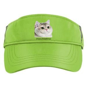 Heavy Breathing Cat Adult Drive Performance Visor