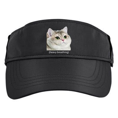 Heavy Breathing Cat Adult Drive Performance Visor