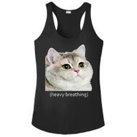 Heavy Breathing Cat Ladies PosiCharge Competitor Racerback Tank