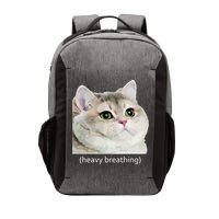 Heavy Breathing Cat Vector Backpack