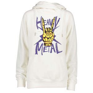 Heavy Metal Womens Funnel Neck Pullover Hood