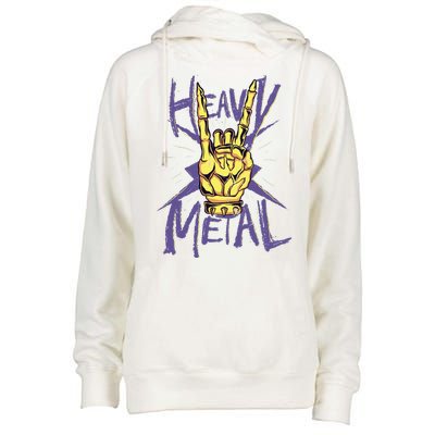 Heavy Metal Womens Funnel Neck Pullover Hood