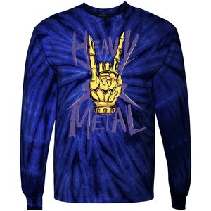 Heavy Metal Tie-Dye Long Sleeve Shirt