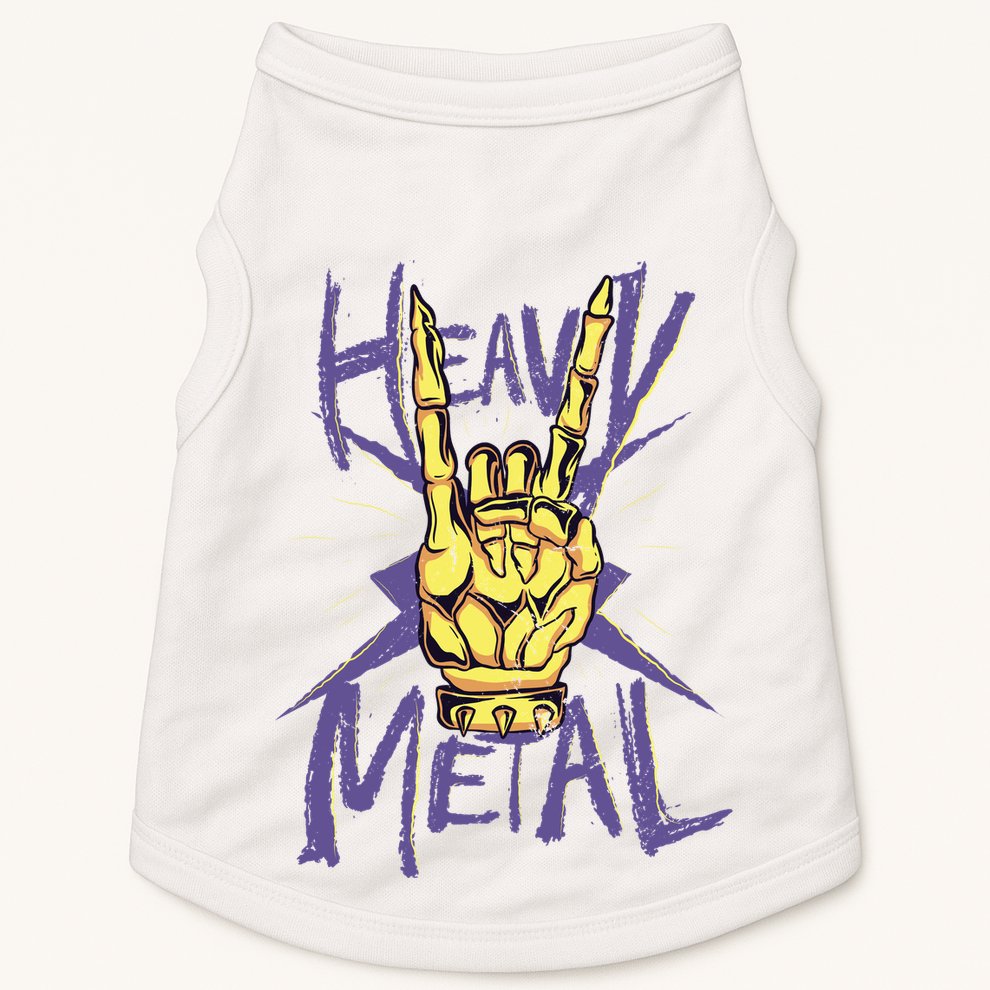 Heavy Metal Doggie Tank
