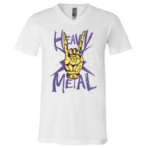 Heavy Metal V-Neck T-Shirt