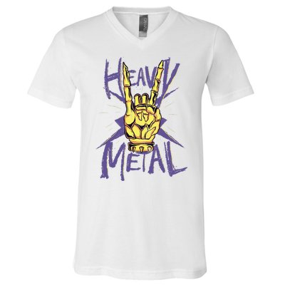 Heavy Metal V-Neck T-Shirt