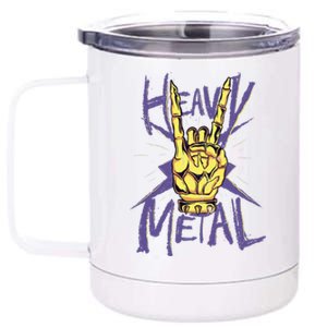 Heavy Metal 12 oz Stainless Steel Tumbler Cup