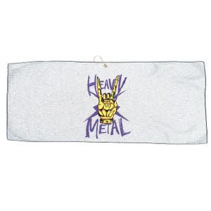 Heavy Metal Large Microfiber Waffle Golf Towel