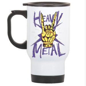 Heavy Metal Stainless Steel Travel Mug