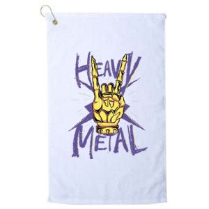 Heavy Metal Platinum Collection Golf Towel