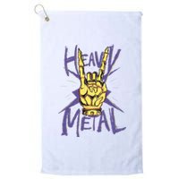 Heavy Metal Platinum Collection Golf Towel