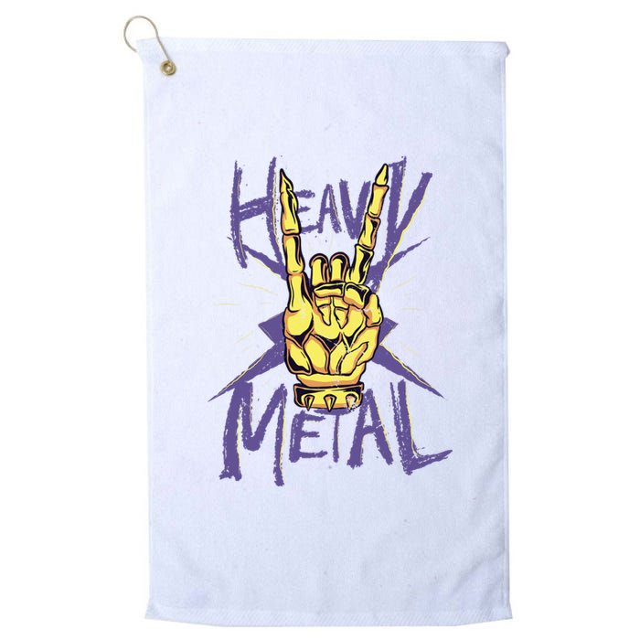 Heavy Metal Platinum Collection Golf Towel