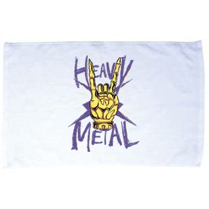 Heavy Metal Microfiber Hand Towel