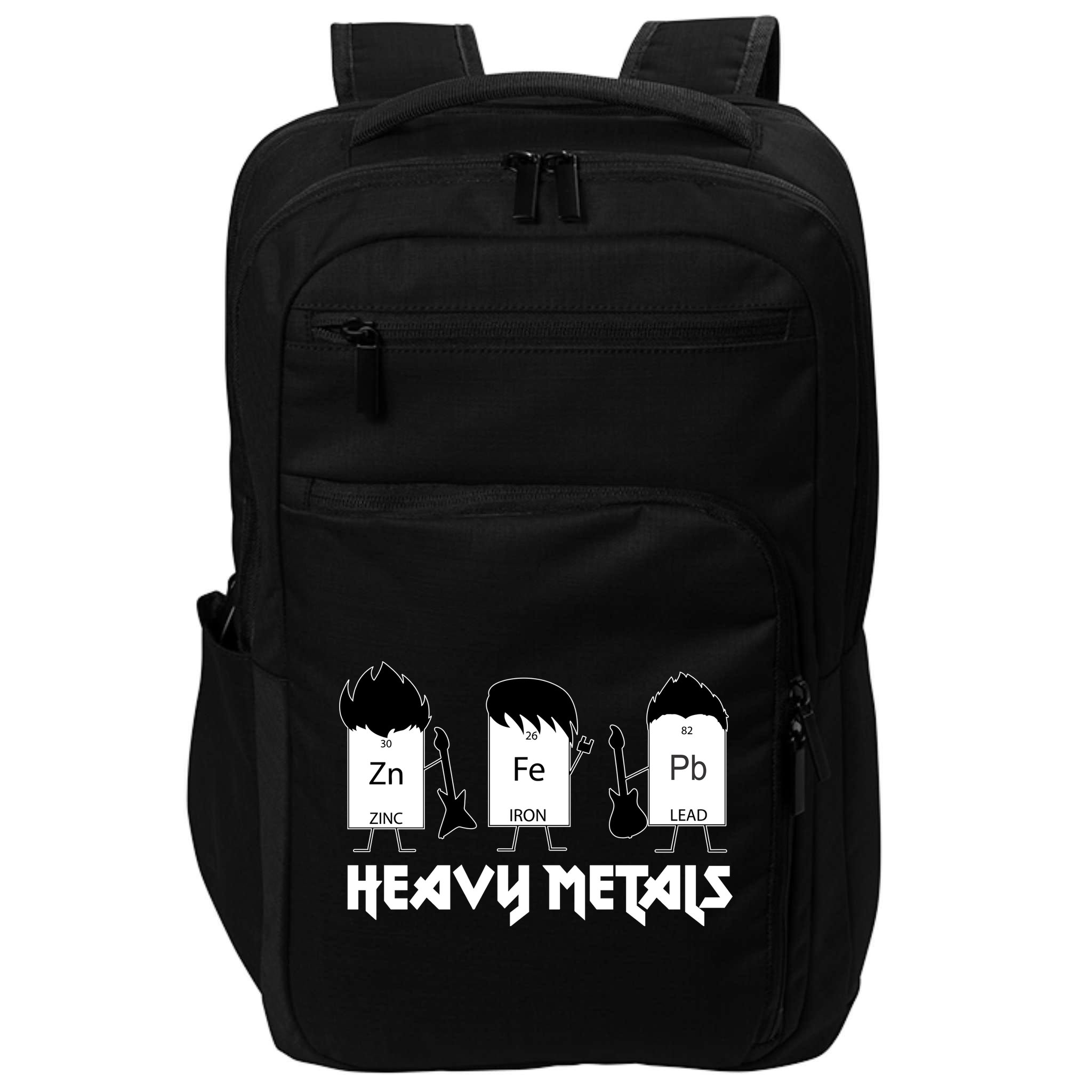Heavy Metals Periodic Table Of Elements Impact Tech Backpack