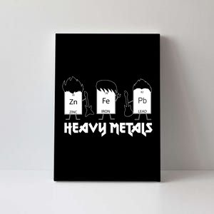 Heavy Metals Periodic Table Of Elements Canvas