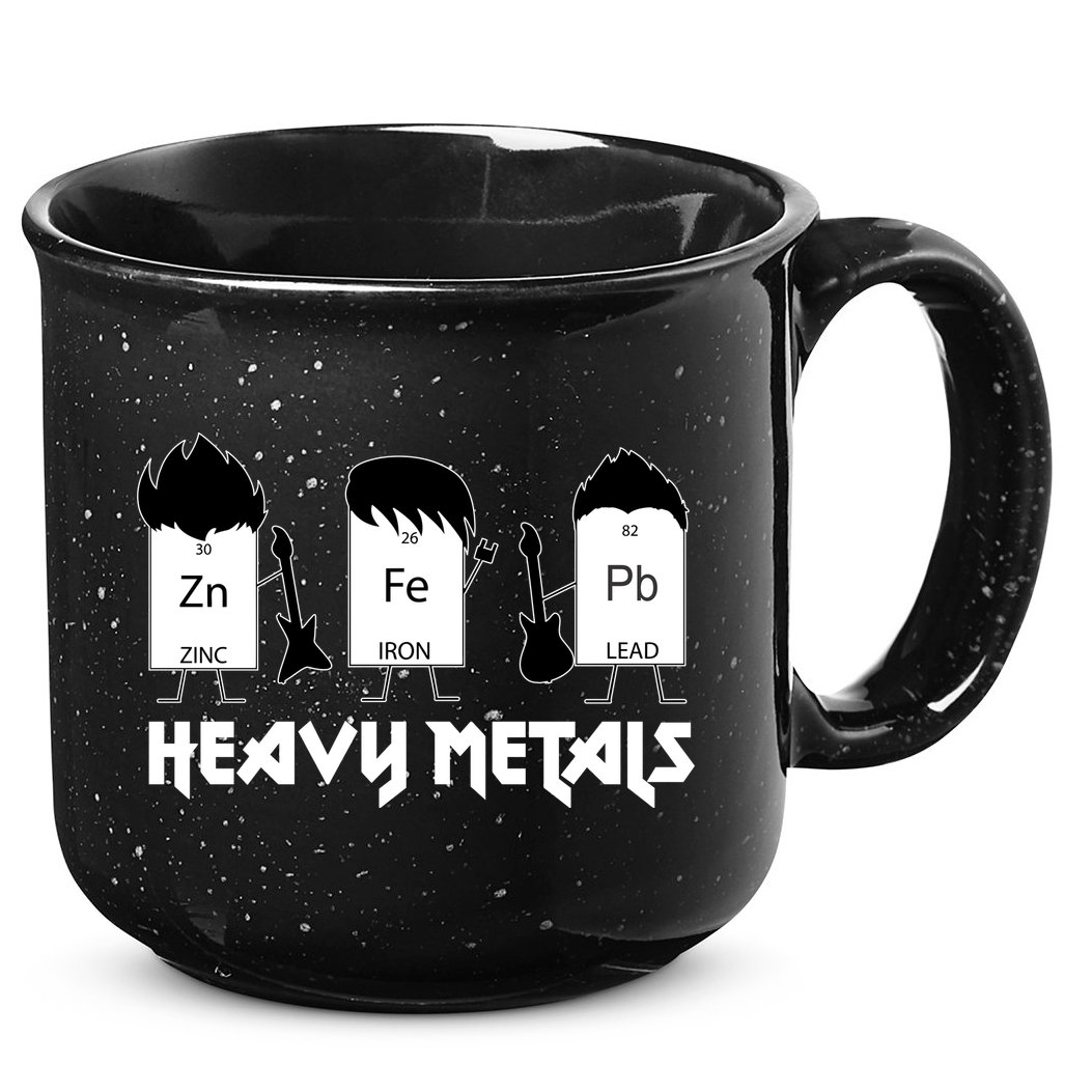 Heavy Metals Periodic Table Of Elements 15oz Campfire Ceramic Mug