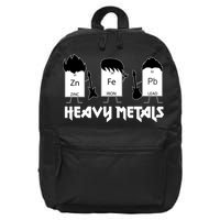 Heavy Metals Periodic Table Of Elements 16 in Basic Backpack