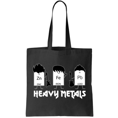 Heavy Metals Periodic Table Of Elements Tote Bag