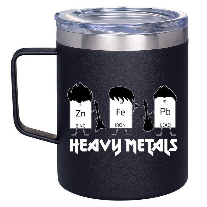 Heavy Metals Periodic Table Of Elements 12oz Stainless Steel Coffee Mug
