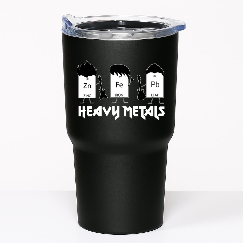 Heavy Metals Periodic Table Of Elements Tumbler
