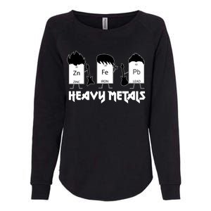 Heavy Metals Periodic Table Of Elements Womens California Wash Sweatshirt