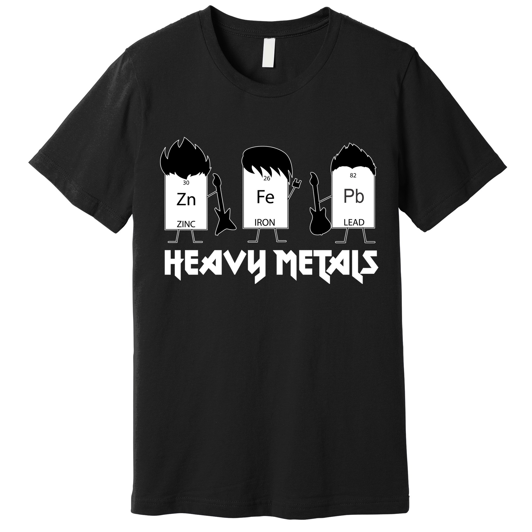 Heavy Metals Periodic Table Of Elements Premium T-Shirt