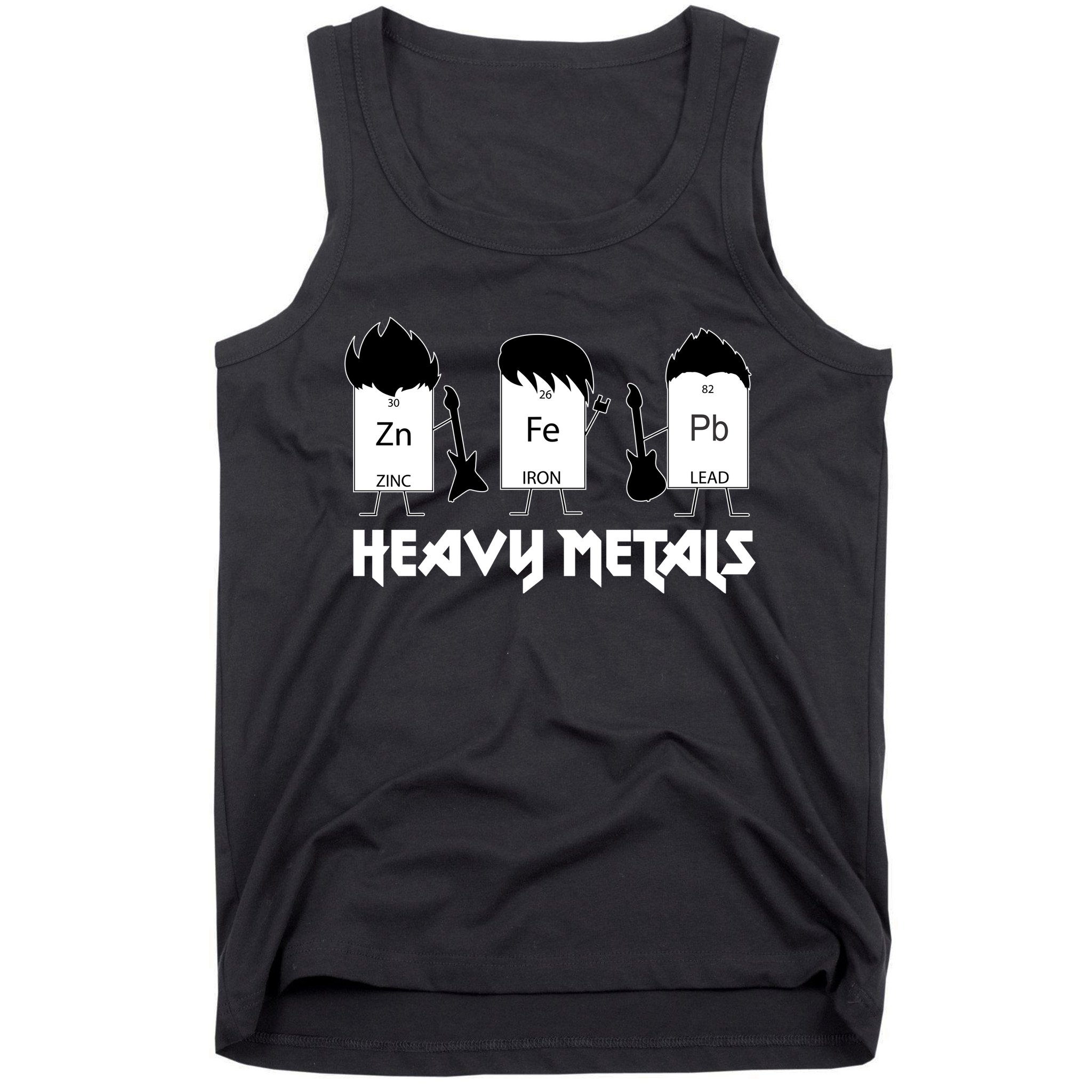 Heavy Metals Periodic Table Of Elements Tank Top