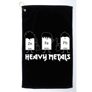 Heavy Metals Periodic Table Of Elements Platinum Collection Golf Towel