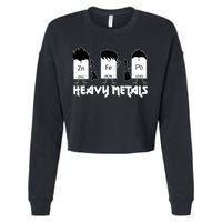 Heavy Metals Periodic Table Of Elements Cropped Pullover Crew