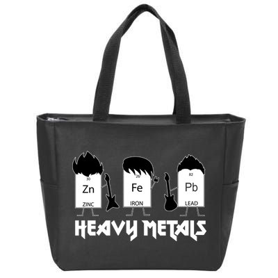 Heavy Metals Periodic Table Of Elements Zip Tote Bag