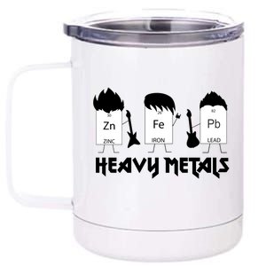 Heavy Metals Periodic Table Of Elements 12 oz Stainless Steel Tumbler Cup