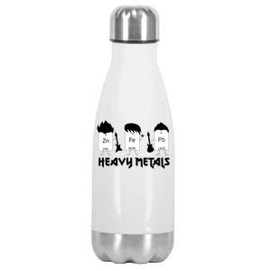 Heavy Metals Periodic Table Of Elements Stainless Steel Insulated Water Bottle