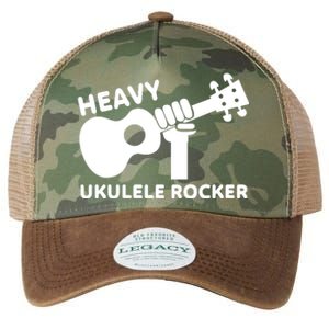 Heavy Ukulele Rocker Musical Instrument Acoustic Guitar Legacy Tie Dye Trucker Hat