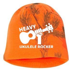 Heavy Ukulele Rocker Musical Instrument Acoustic Guitar Kati - Camo Knit Beanie