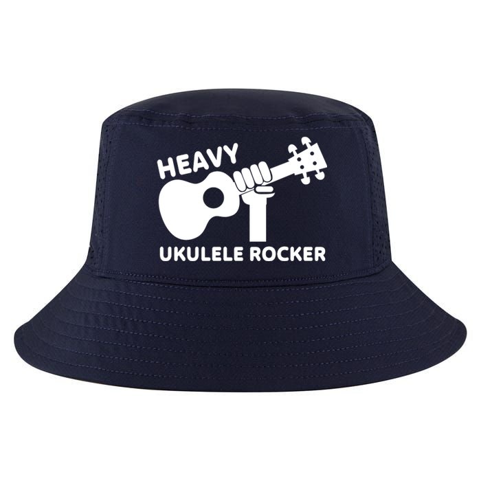 Heavy Ukulele Rocker Musical Instrument Acoustic Guitar Cool Comfort Performance Bucket Hat