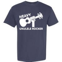 Heavy Ukulele Rocker Musical Instrument Acoustic Guitar Garment-Dyed Heavyweight T-Shirt